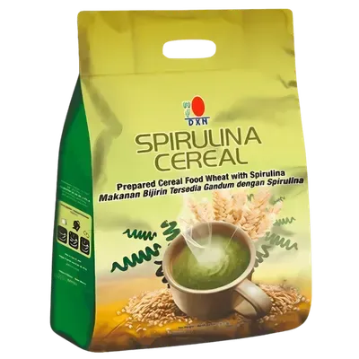 Un desayuno saludable con Spirulina de DXN, la fuente de energía y nutrición celular para empezar el día.